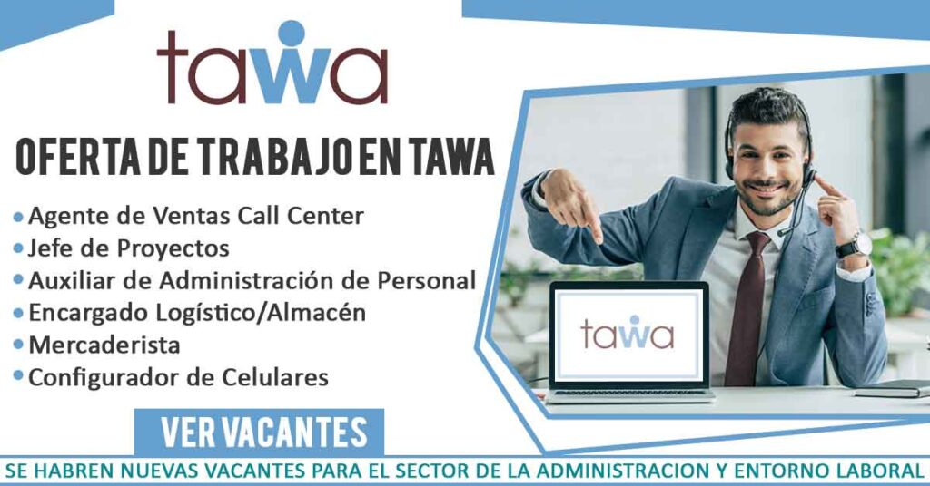Ofertas de trabajos de administracion tawa