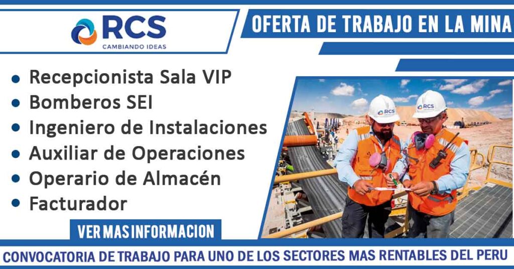 trabajos en la mineria rcs capital humano