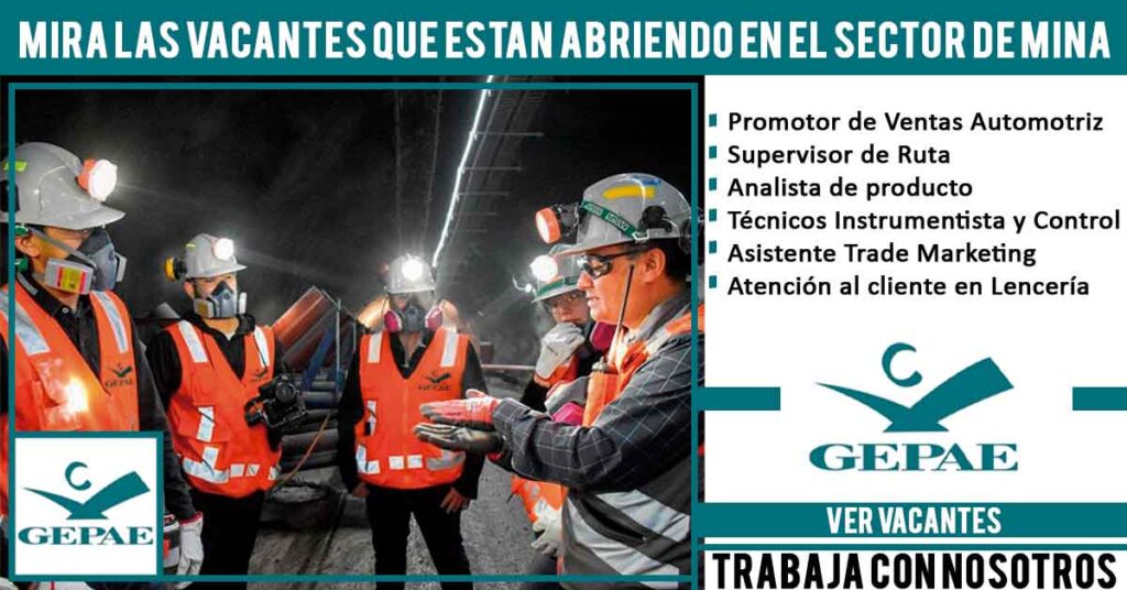 trabajo de mineria gepae