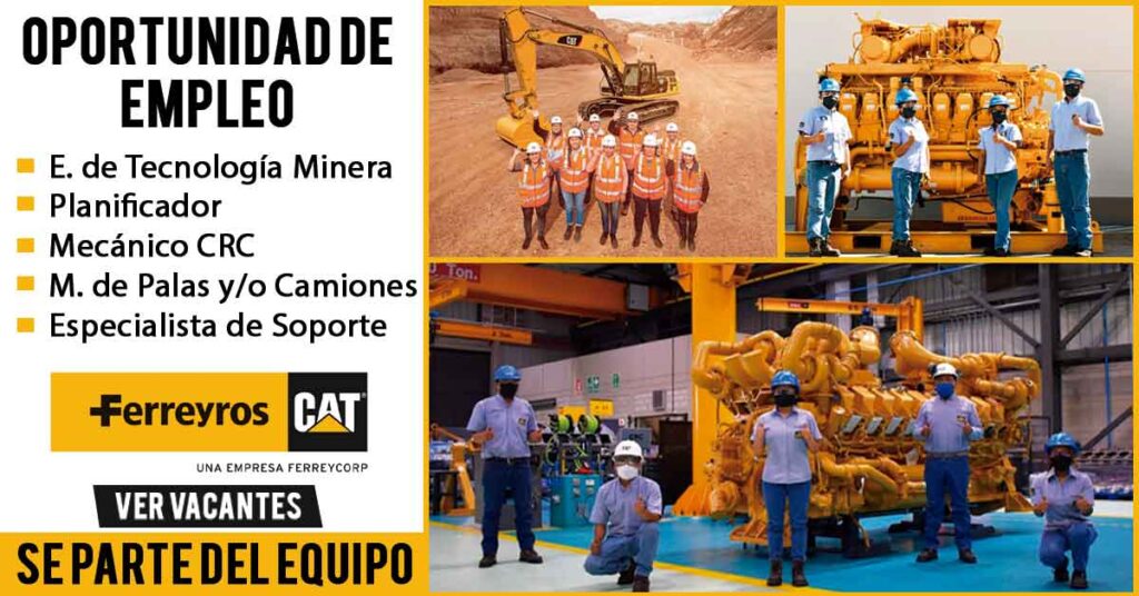 trabajo de mineria peru ferreyros